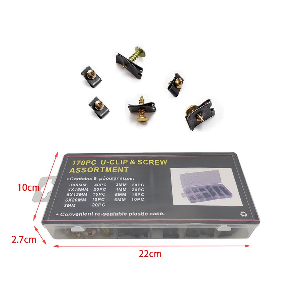 Amazon | YFFSFDC Uナット ネジ キット Uクリップ オートバイ